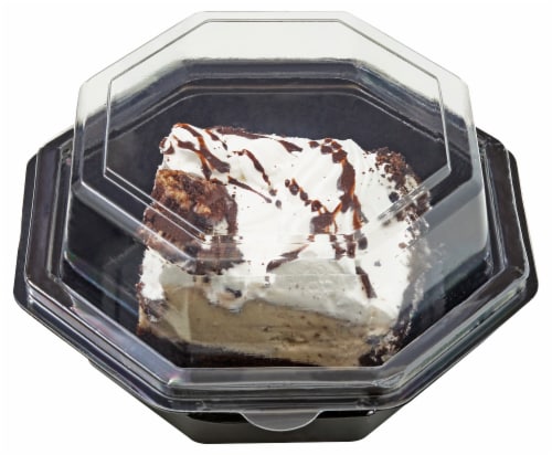 Bakery Fresh Cookies N Cream Ice Cream Cake Slice Perspective: front
