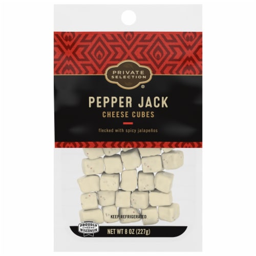Private Selection® Pepper Jack Cheese Cubes Perspective: front