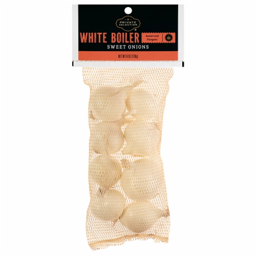 Private Selection® White Boiler Sweet Onions Perspective: front