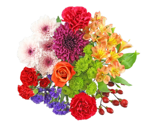 Bloom Haus Love & Light Fresh Cut Flower Bouquet Perspective: front