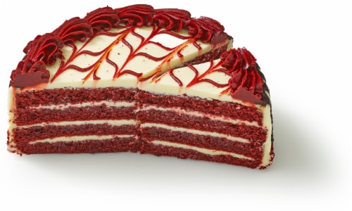 Private Selection® Four Layer Red Velvet Half Cake Perspective: front