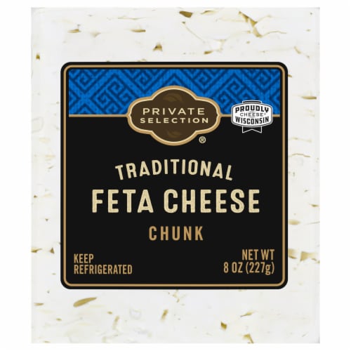 Private Selection® Traditional Feta Cheese Chunk Perspective: front