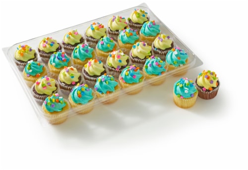 Bakery Fresh Spring Mini Cupcakes Perspective: front