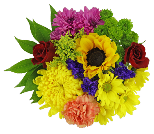 Bloom Haus Hello Summer Fresh Cut Flower Bouquet Perspective: front