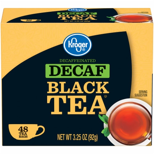 Kroger® Decaffeinated Black Tea Bags Perspective: front