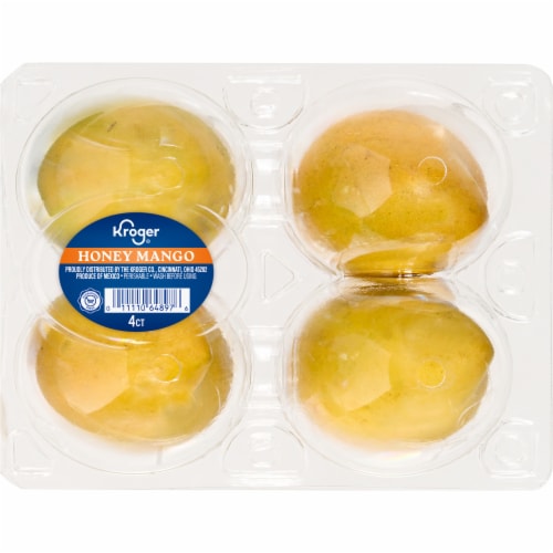 Kroger® Honey Mango Clamshell Perspective: front