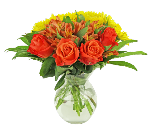 Bloom Haus™ Sunshine On My Mind Floral Arrangement Perspective: front