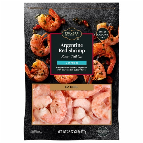 Private Selection® Jumbo Wild Argentinian Shrimp Easy Peel Perspective: front
