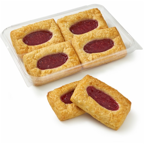 Bakery Fresh Raspberry Filled Croissant Perspective: front
