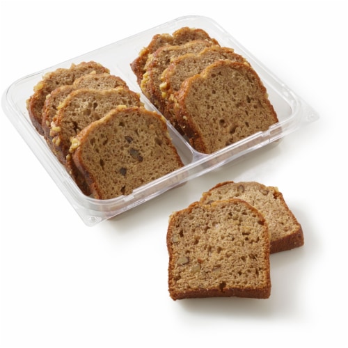 Bakery Fresh Banana Nut Sliced Loaf Cake Perspective: front