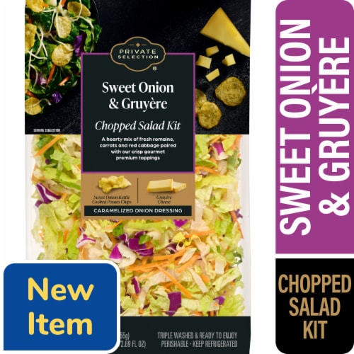 Private Selection® Sweet Onion and Gruyere Chopped Salad Kit Perspective: front