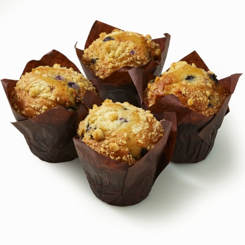 Private Selection Blueberry Lemon Muffin Perspective: front
