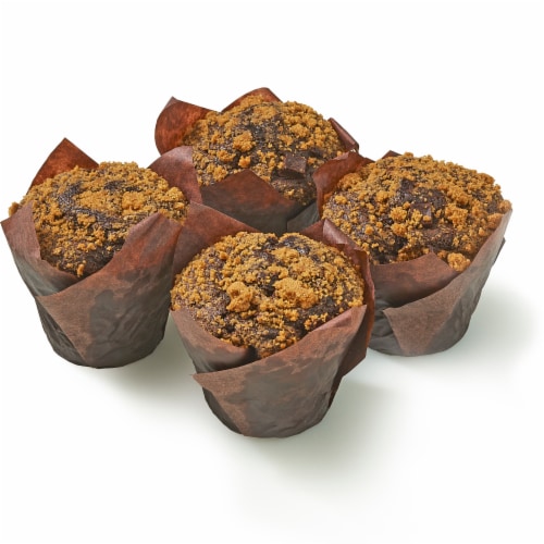 Private Selection Triple Chocolate Chip Muffin Perspective: front