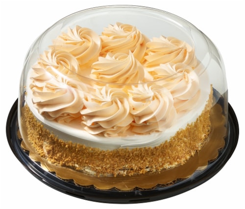 Bakery Fresh Orange Cream Crunch Cake Perspective: front