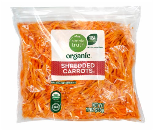 Simple Truth Organic® Shredded Carrots Perspective: front