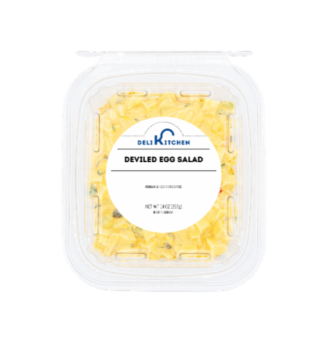 Deli Kitchen Deviled Egg Salad Perspective: front