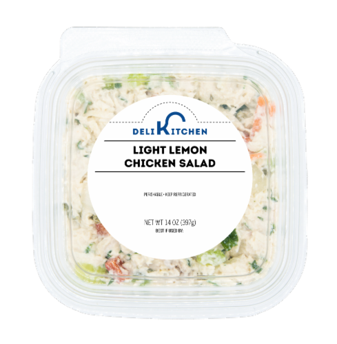 Deli Kitchen Light Lemon Chicken Salad Perspective: front