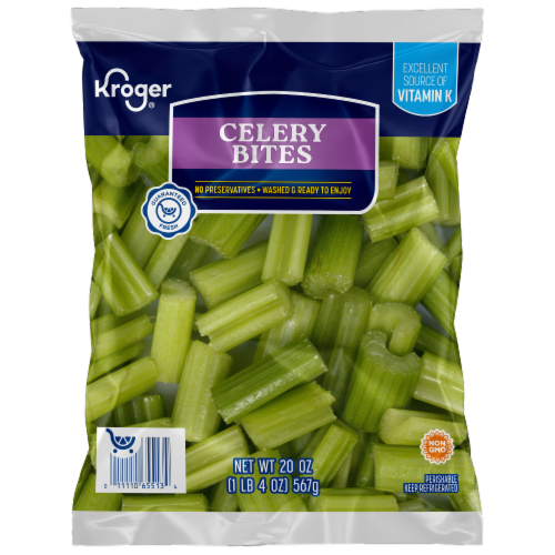 Kroger® Celery Bites Bag Perspective: front