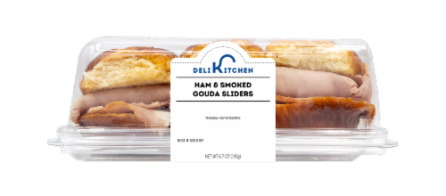 Deli Kitchen Ham & Gouda Sliders Perspective: front