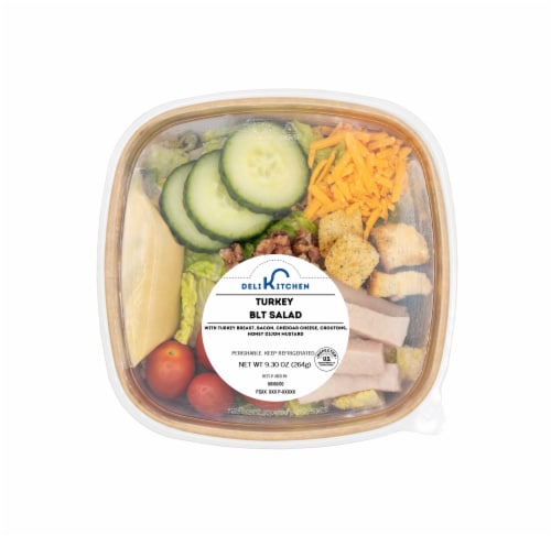 Deli Kitchen Turkey BLT Salad Perspective: front