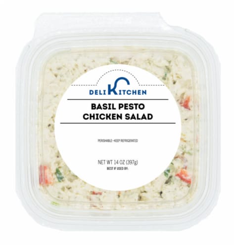 Deli Kitchen Pesto Chicken Salad Perspective: front