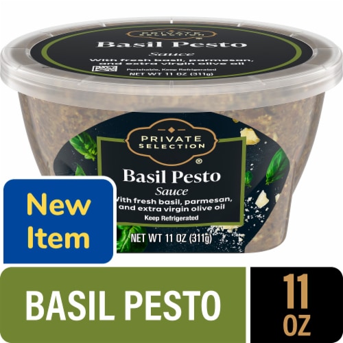 Private Selection® Basil Pesto Sauce Perspective: front