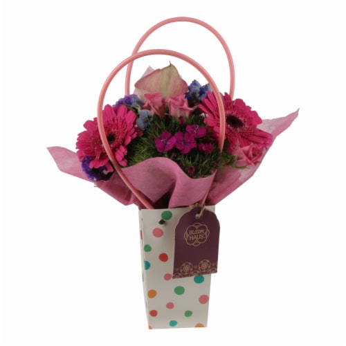 Bloom Haus Mini-Delights Fresh Flowers Arrangement Perspective: front