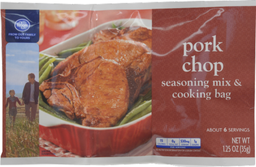 Kroger® Pork Chop Seasoning Mix & Bag Perspective: front
