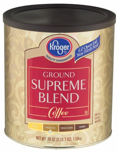 Kroger® Supreme Blend Ground Coffee Perspective: front