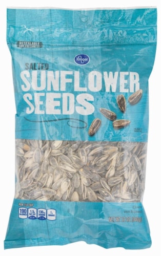 Kroger® Salted Sunflower Seeds Perspective: front