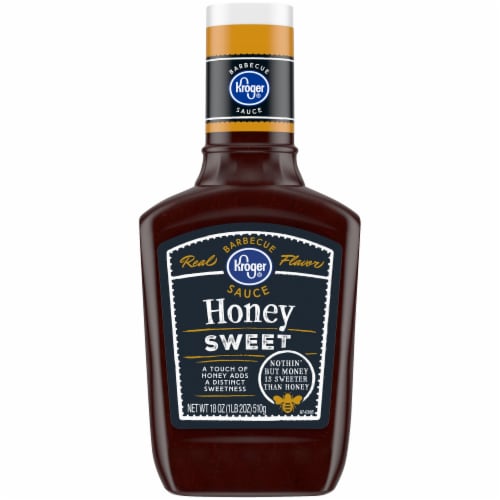 Kroger® Honey Sweet Barbecue Sauce Perspective: front