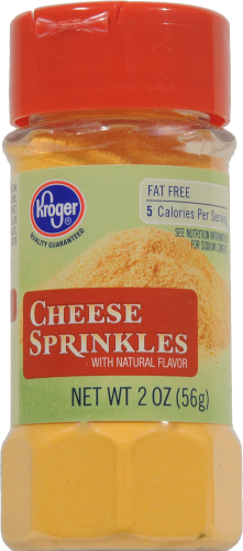 Kroger® Cheese Sprinkles Perspective: front