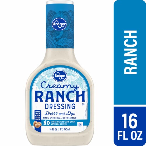 Kroger® Creamy Ranch Salad Dressing Perspective: front