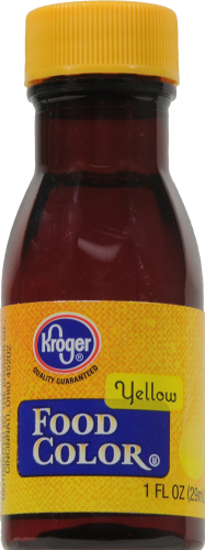 Kroger® Yellow Food Color Perspective: front