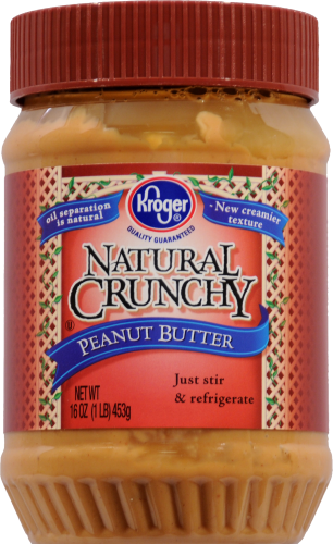Kroger® Natural Crunchy Peanut Butter Perspective: front