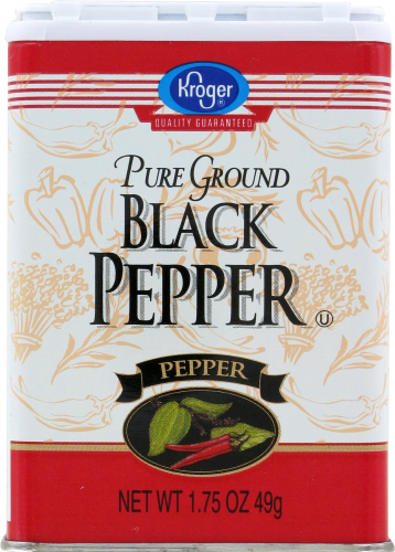 Kroger® Ground Black Pepper Perspective: front