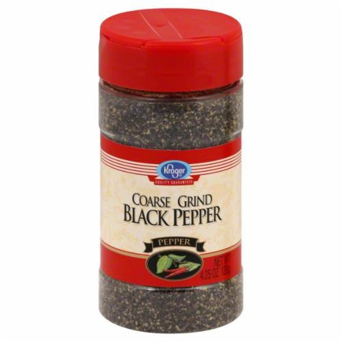 Kroger Coarse Ground Black Pepper, 4.25 OZ Ralphs