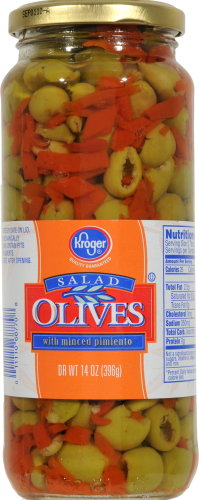 Kroger® Salad Olives Perspective: front