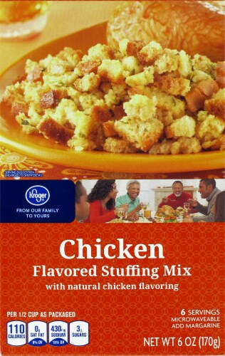 Kroger® Chicken Flavored Stuffing Mix Perspective: front