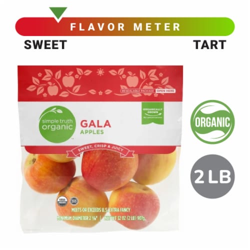 Simple Truth Organic™ Gala Apples Bag Perspective: front