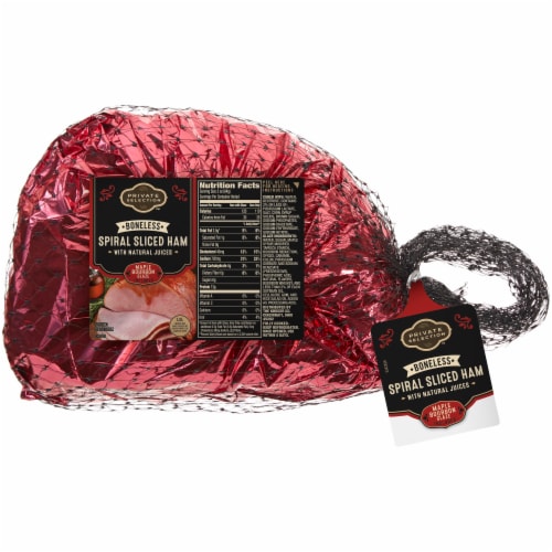 Private Selection™ Maple Bourbon Boneless Spiral Sliced Ham Perspective: front