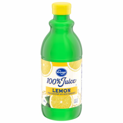 Kroger® 100% Lemon Juice Perspective: front