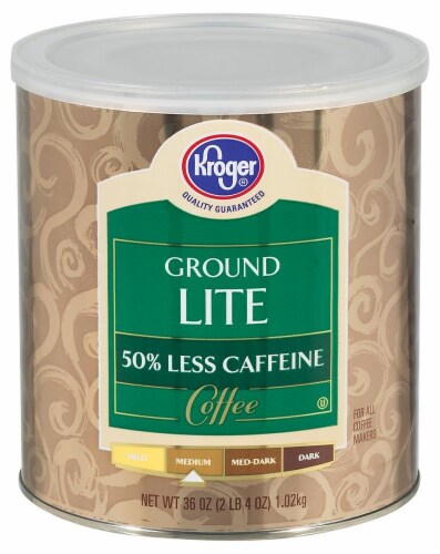 Kroger® Lite Medium Ground Decaf Coffee Perspective: front