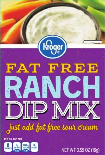 Kroger® Fat Free Ranch Dip Mix Perspective: front