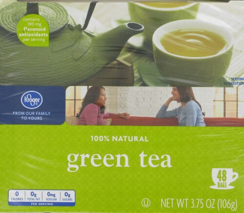 Kroger® Green Tea Bags Perspective: front