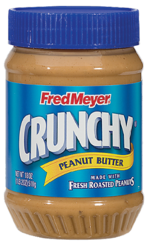 Fred Meyer® Crunchy Peanut Butter Perspective: front