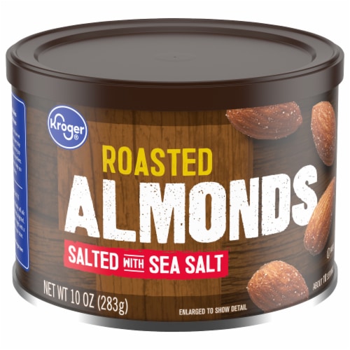 Kroger® Roasted Almonds with Sea Salt Perspective: front
