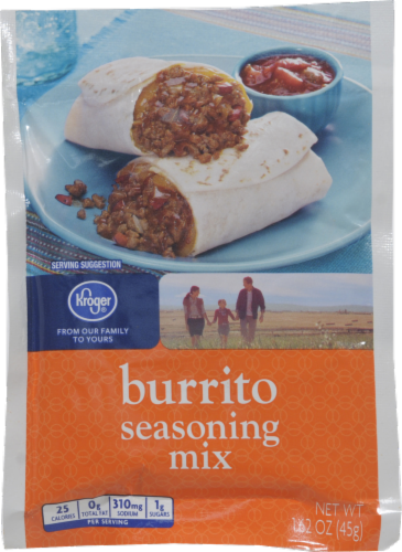 Kroger® Burrito Seasoning Mix Perspective: front