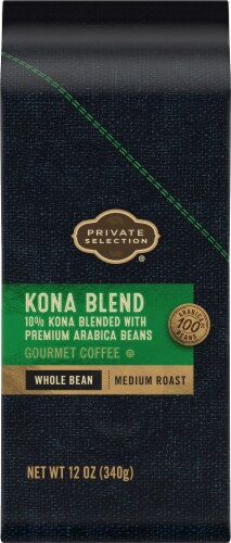 Private Selection® Kona Blend Medium Roast Whole Bean Coffee Perspective: front
