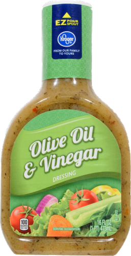 Kroger® Olive Oil & Vinegar Dressing Perspective: front